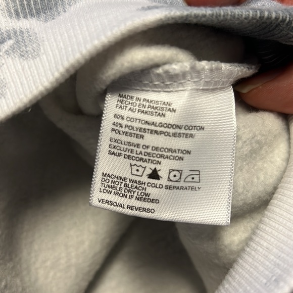 Charcoal Tie Dyed Hoodie size XL - Picture 5 of 5